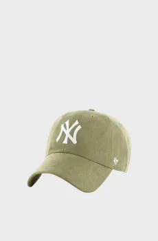 Оливковая кепка NEW YORK YANKEES BALLPARK SUED Оливковый ONESIZE 47 Brand BPSDE17USS-SW