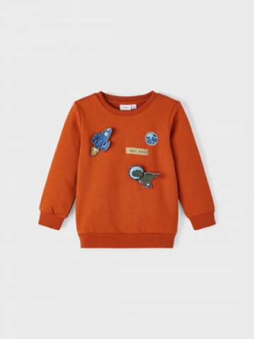NAME IT Світшот 13221575 Оранжевий Regular Fit NAME IT Світшот 13221575 Оранжевий Regular Fit