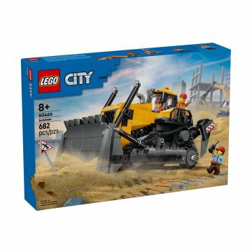 Конструктор LEGO City Желтый бульдозер, 682 детали, от 8 лет (60466) Конструктор LEGO City Желтый бульдозер, 682 детали, от 8 лет (60466)