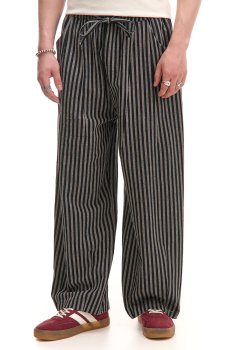 Cropp - Штани в смужку - чорний