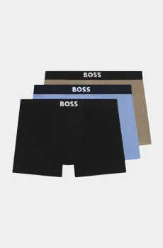 Мужской белый набор боксеров Разноцветный XXL BOSS 12310