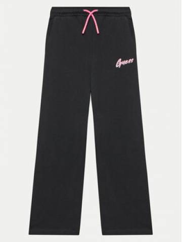 Guess Спортивні штани J4YQ15 KA6R4 Чорний Relaxed Fit Guess Спортивні штани J4YQ15 KA6R4 Чорний Relaxed Fit