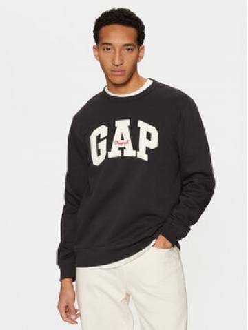 Gap Світшот 852079-07 Чорний Regular Fit Gap Світшот 852079-07 Чорний Regular Fit