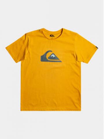 Quiksilver Блузка Complogo Tees EQBZT04369 Жовтий Regular Fit Quiksilver Блузка Complogo Tees EQBZT04369 Жовтий Regular Fit