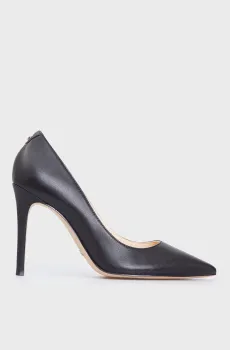 Женские черные кожаные лодочки GABBEN Черный 39 Guess FLTGABLEA08