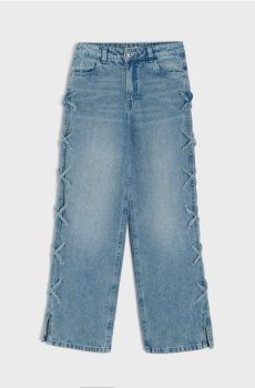 Прямі джинси - синій