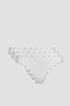 Женские белые трусики (3 шт) Белый M Guess O4GG14.K6YW1;G011