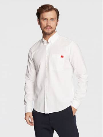 Hugo Сорочка Evito 50479302 Білий Slim Fit Hugo Сорочка Evito 50479302 Білий Slim Fit