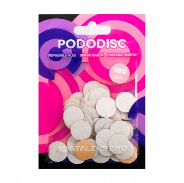 Сменные файлы для педикюрного диска Staleks PRO Expert Pododisc S белые, 180 грит, 50 шт (PDF-15-180w) Сменные файлы для педикюрного диска Staleks PRO Expert Pododisc S белые, 180 грит, 50 шт (PDF-15-180w)