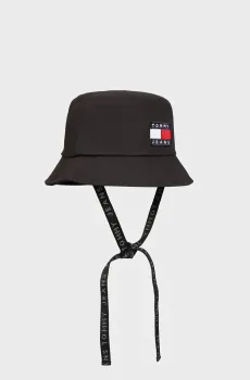 Мужская черная панама TJM HERITAGE STADIUM Черный ONESIZE Tommy Jeans AM0AM11015