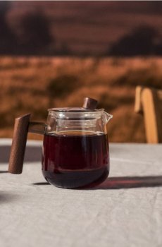 Ситечко для заварювання чаю - білий