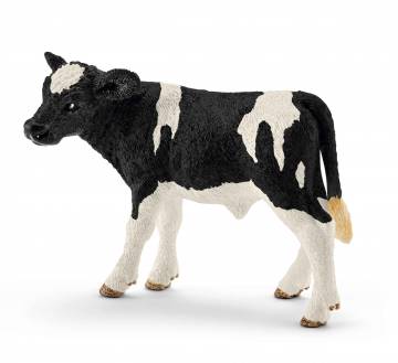 Ігрова фігурка Schleich Теля чорно-біле (13798) Ігрова фігурка Schleich Теля чорно-біле (13798)