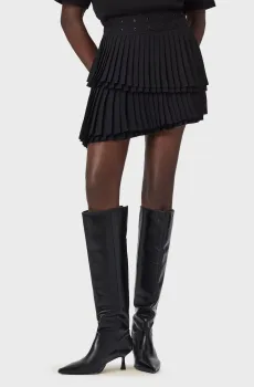 Женская черная юбка OONA Черный 10 AllSaints W012RD