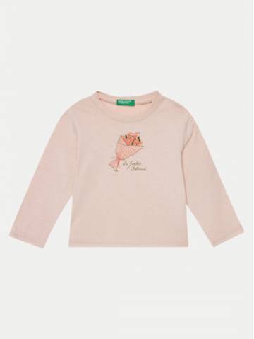 United Colors Of Benetton Блузка 3ATNG10GL Рожевий Regular Fit United Colors Of Benetton Блузка 3ATNG10GL Рожевий Regular Fit