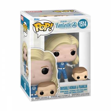 Набор игровых фигурок Funko POP! серии Фантастическая 4: Первые шаги Невидимая женщина и Франклин, от 3 лет (83583) Набор игровых фигурок Funko POP! серии Фантастическая 4: Первые шаги Невидимая женщина и Франклин, от 3 лет (83583)