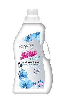 Кондиционер для белья Sila Touch of Luxury Белая орхидея и пачули, 80 стирок, 2.4 л