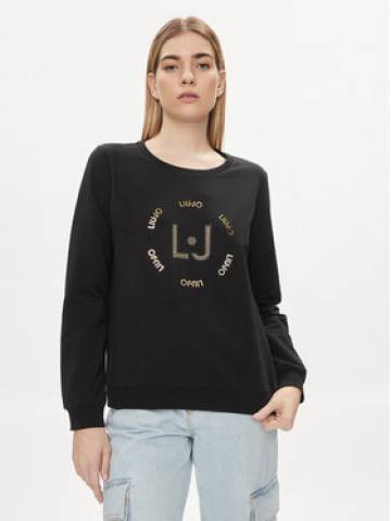 Liu Jo Світшот TA4225 FS090 Чорний Regular Fit Liu Jo Світшот TA4225 FS090 Чорний Regular Fit