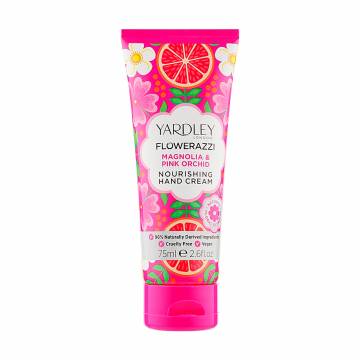 Питательный крем для рук Yardley Flowerazzi Magnolia & Pink Orchid Hand Cream, 75 мл Питательный крем для рук Yardley Flowerazzi Magnolia & Pink Orchid Hand Cream, 75 мл