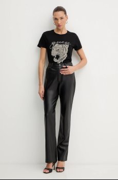 Хлопковая футболка Guess