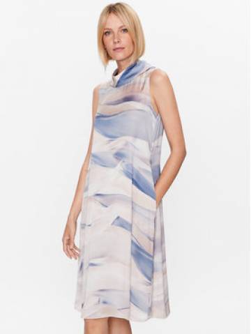 Peserico Повсякденна сукня S02448 Кольоровий Relaxed Fit Peserico Повсякденна сукня S02448 Кольоровий Relaxed Fit