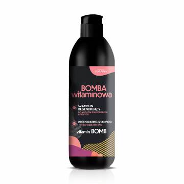 Регенерирующий шампунь Joanna Vitamin Bomb Regenerating Shampoo для поврежденных и сухих волос, 500 мл Регенерирующий шампунь Joanna Vitamin Bomb Regenerating Shampoo для поврежденных и сухих волос, 500 мл