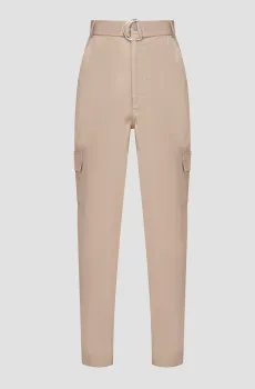 Женские бежевые карго Бежевый XS Guess W3GB25.WFD40;G1DQ