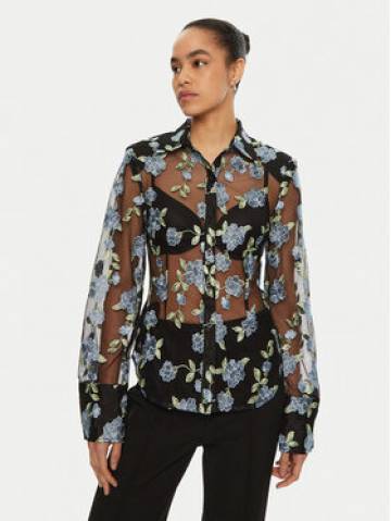 ROTATE Сорочка 113635 Чорний Regular Fit ROTATE Сорочка 113635 Чорний Regular Fit
