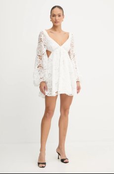 Хлопковое платье Bardot