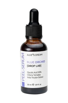Пилинг-сыворотка для лица Julies Dream Drop Lab Blue Orchid Peel-Serum Отшелушивание и ровный тон, 30 мл