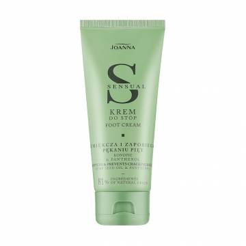 Крем для ног Joanna Sensual Hemp Seed Oil & Panthenol Foot Cream с экстрактом конопли и пaнтeнoлoм, 100 г Крем для ног Joanna Sensual Hemp Seed Oil & Panthenol Foot Cream с экстрактом конопли и пaнтeнoлoм, 100 г