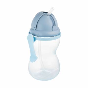 Поильник Canpol Babies со складной силиконовой трубочкой, синяя, от 1 года, 370 мл (56/113_blu2) Поильник Canpol Babies со складной силиконовой трубочкой, синяя, от 1 года, 370 мл (56/113_blu2)