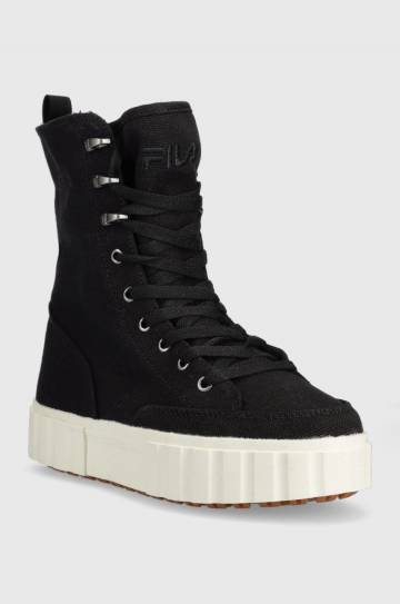 Кеды Fila Sandblast женские цвет чёрный Кеды Fila Sandblast женские цвет чёрный