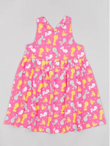Zippy Літня сукня ZKGAP0501 23021 Рожевий Regular Fit Zippy Літня сукня ZKGAP0501 23021 Рожевий Regular Fit