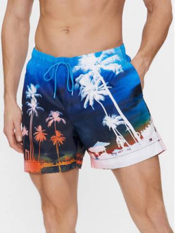 Tommy Hilfiger Шорти для плавання Photoprint UM0UM03295 Кольоровий Regular Fit Tommy Hilfiger Шорти для плавання Photoprint UM0UM03295 Кольоровий Regular Fit