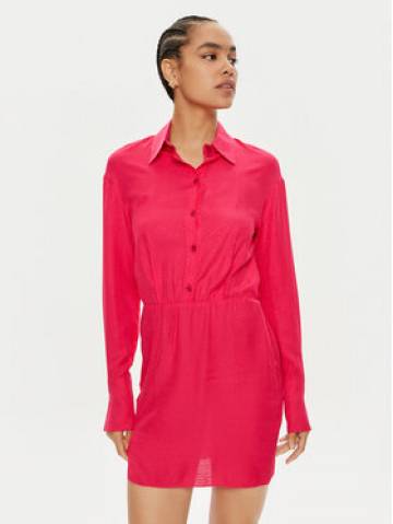 Patrizia Pepe Сукня-сорочка 8A1272/AL65-M513 Рожевий Regular Fit Patrizia Pepe Сукня-сорочка 8A1272/AL65-M513 Рожевий Regular Fit