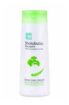 Крем-гель для душа Shokubutsu Monogatari Ginkgo Shower Cream с экстрактом гинкго, 200 мл