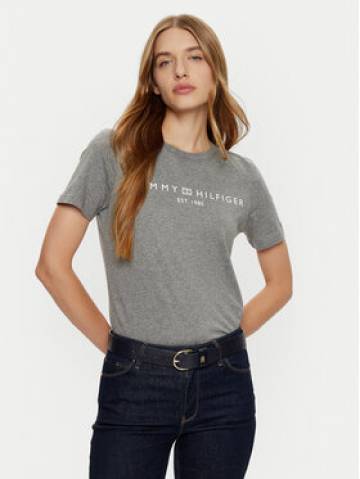 Tommy Hilfiger Футболка WW0WW40276 Сірий Regular Fit