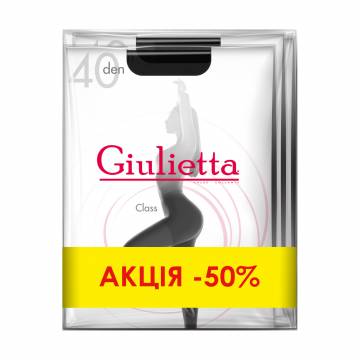 Набор женских колготок Giulietta Class 40 DEN, Nero, размер 4, 3 пары Набор женских колготок Giulietta Class 40 DEN, Nero, размер 4, 3 пары