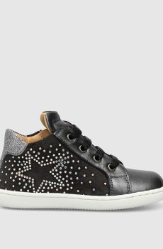 Детские темно-серые сникеры