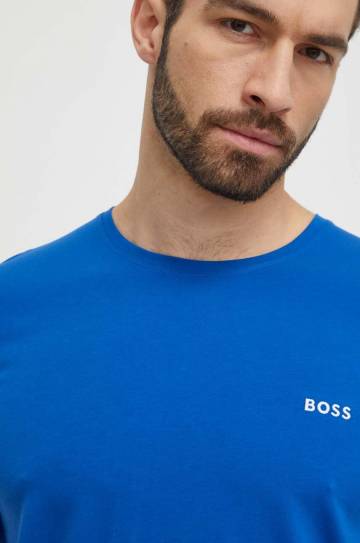 Футболка лаунж BOSS меланж 50515312 Футболка лаунж BOSS меланж 50515312