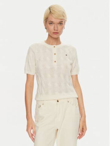 Tommy Hilfiger Светр WW0WW43504 Écru Regular Fit
