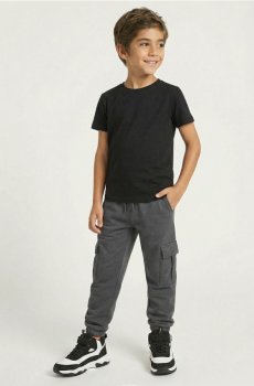 Спортивні штани карго - темно-сірий