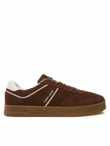 Tommy Jeans Снікерcи The Greenwich Suede EM0EM01516 Коричневий Tommy Jeans Снікерcи The Greenwich Suede EM0EM01516 Коричневий