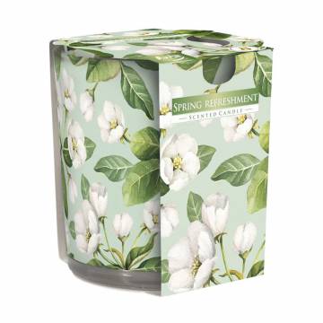 Ароматическая свеча Bispol Scented Spring Refreshment, 100 г (sn72S-40)