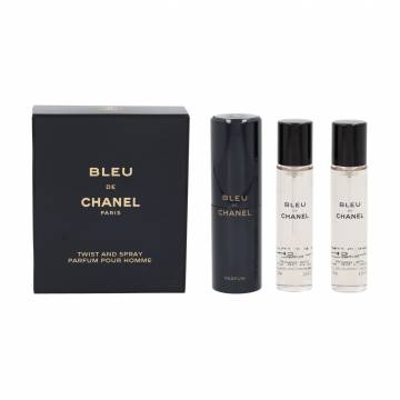 Парфюмированный набор мужской Chanel Bleu de Chanel Parfum (духи, 20 мл + сменный блок, 2*20 мл) Парфюмированный набор мужской Chanel Bleu de Chanel Parfum (духи, 20 мл + сменный блок, 2*20 мл)