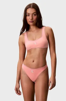 Женский розовый лиф от купальника BRALETTE Розовый XS Calvin Klein LV00Q61100