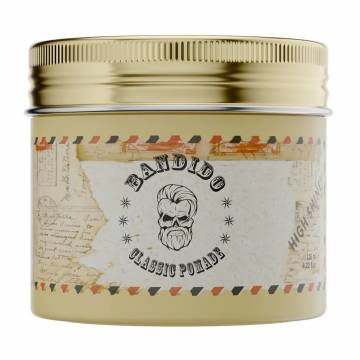 Мужская помада для укладки волос Bandido Classic Pomade, средней фиксации, 125 мл Мужская помада для укладки волос Bandido Classic Pomade, средней фиксации, 125 мл