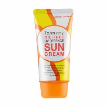 Солнцезащитный крем для лица FarmStay Oil-Free UV Defence Sun SPF 50+ со стволовыми клетками винограда, 70 мл Солнцезащитный крем для лица FarmStay Oil-Free UV Defence Sun SPF 50+ со стволовыми клетками винограда, 70 мл
