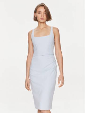 Hugo Коктейльна сукня Kanke 50511458 Голубий Slim Fit Hugo Коктейльна сукня Kanke 50511458 Голубий Slim Fit