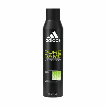 Парфюмированный дезодорант-спрей Adidas Pure Game мужской, 250 мл Парфюмированный дезодорант-спрей Adidas Pure Game мужской, 250 мл